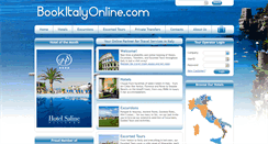 Desktop Screenshot of bookitalyonline.com